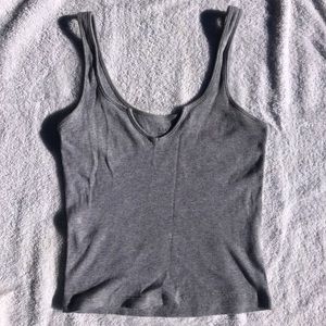 Gray Brandy Melville Tank Top